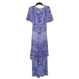 Adelyn Rae Kassandra Maxi Dress Size L NWT V Neck